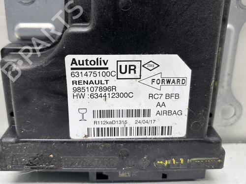 Airbag styreenhed RENAULT MEGANE IV Hatchback (B9A/M/N_) 1.5 dCi 110 (B9A3) | BP29635114M53 