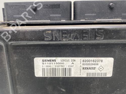 Motorstyringsenhed RENAULT CLIO II (BB_, CB_) 1.2 (BB0A, BB0F, BB10, BB1K, BB28, BB2D, BB2H, CB0A,... | BP29841549M57