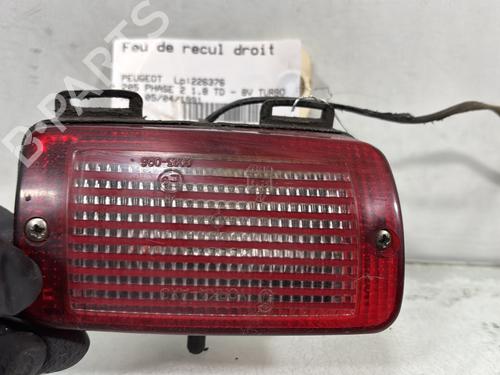 Feu de recul PEUGEOT 205 II (20A/C) 1.8 XDT (79 hp) 31300807