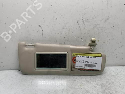 Used Right sun visor FIAT 500 (312_) 1.3 D Multijet (312AXE1A) (95 hp) 20023151