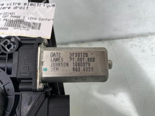Rear right window mechanism BMW 1 (E87) 118 d | BP34449695C25 - Image 2