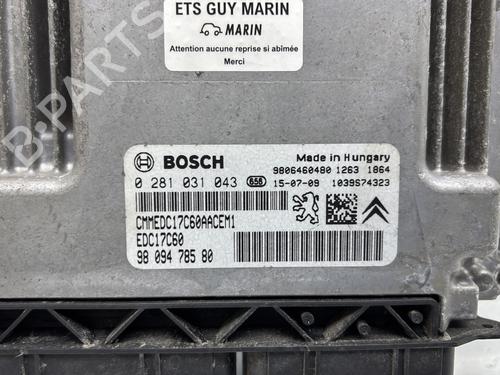 Electronic module PEUGEOT 208 I (CA_, CC_) 1.6 HDi / BlueHDi 75 | BP31612974M83