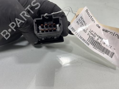 Warning switch RENAULT SCÉNIC I MPV (JA0/1_, FA0_) 1.9 dCi (JA05, JA1F) | BP29939977I22 