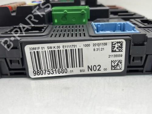 Fuse box PEUGEOT 208 I (CA_, CC_) 1.6 HDi / BlueHDi 75 | BP19959481E1 