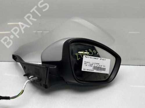 Right mirror PEUGEOT 208 I (CA_, CC_) 1.6 HDi / BlueHDi 75 | BP23768629C27