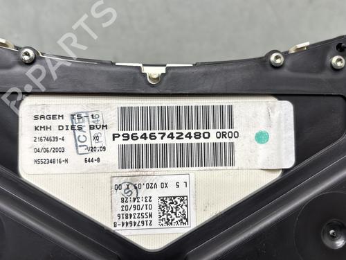 Instrument cluster PEUGEOT 307 (3A/C) 2.0 HDi 110 | BP28280863C47 