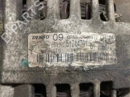 Used Alternator Alternator FIAT 500 (312_) 1.4 (312AXC1B, 312CXC1B) (100 hp) 19972461 19972461