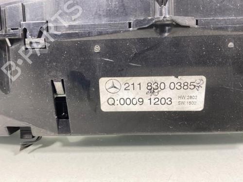 Used Climate control MERCEDES-BENZ E-CLASS (W211) E 270 CDI (211.016) (177 hp) 19998437