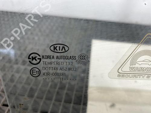 Front right door window KIA PICANTO II (TA) 1.0 | BP19963058C19 