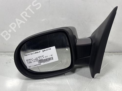 Used Left mirror RENAULT CLIO III (BR0/1, CR0/1) 1.5 dCi (C/BR0G, C/BR1G) (68 hp) 31213015