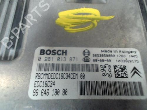 Engine control unit (ECU) CITROËN BERLINGO / BERLINGO FIRST MPV (MF_, GJK_, GFK_)  | BP20009578M57 