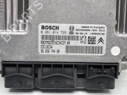 Engine control unit (ECU) CITROËN C4 Picasso I MPV (UD_) 1.6 HDi | BP29724789M57 