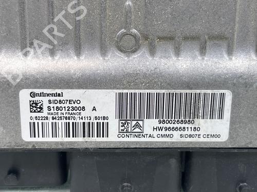 Engine control unit (ECU) PEUGEOT 5008 (0U_, 0E_) 1.6 HDi | BP35896207M57 - Image 4
