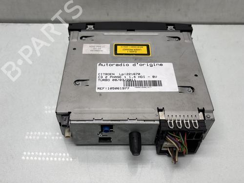 Radio CITROËN C3 II (SC_) 1.4 HDi 70 (SC8HZC, SC8HR0, SC8HP4) | BP28279834E6 