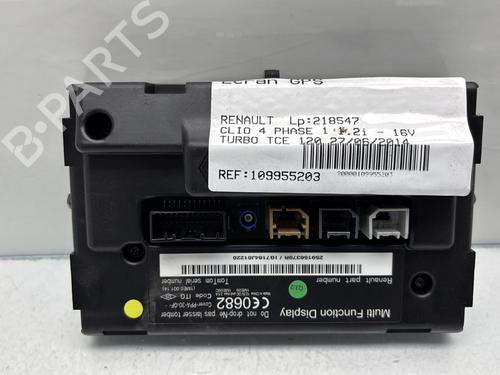 Display monitor RENAULT CLIO IV (BH_) 1.2 TCe 120 (BHM0) | BP28281950C48 