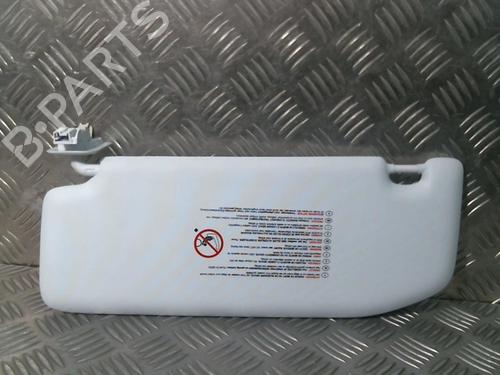 Used Right sun visor Right sun visor PEUGEOT 2008 I (CU_) 1.6 HDi (92 hp) 19996581 19996581