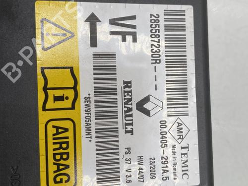ECU airbags RENAULT MEGANE III Grandtour (KZ0/1) 1.9 dCi (KZ0J, KZ0N, KZ1S) | BP27632793M53 