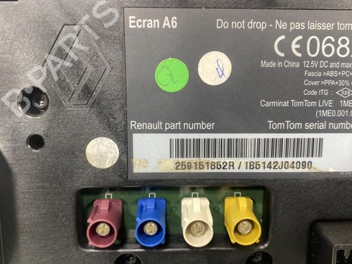 Display monitor RENAULT CLIO III (BR0/1, CR0/1) 1.5 dCi (C/BR0G, C/BR1G) | BP30864061C48