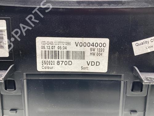 Instrument cluster VW TIGUAN (5N_) 2.0 TDI 4motion | BP22390607C47 