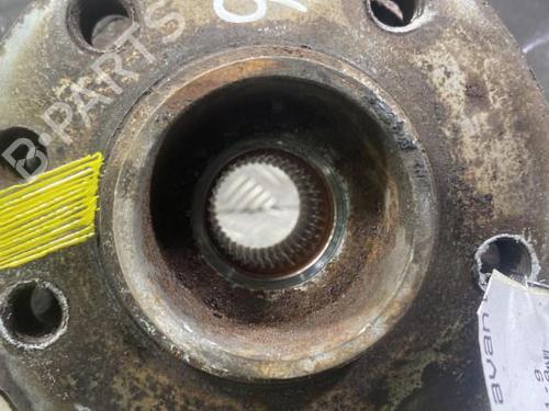 Left front steering knuckle VW TRANSPORTER T5 Van (7HA, 7HH, 7EA, 7EH) 1.9 TDI | BP25261854M25 