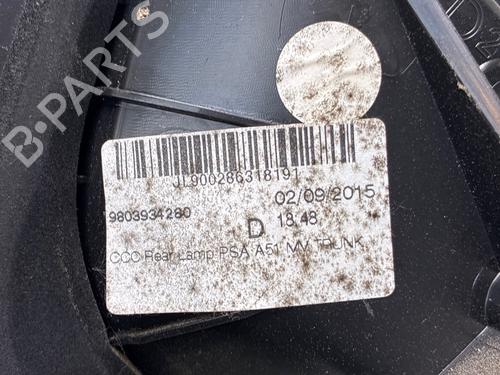 Used Right tailgate light Right tailgate light CITROËN C3 II (SC_) 1.2 VTi 82 (82 hp) 36439401 36439401