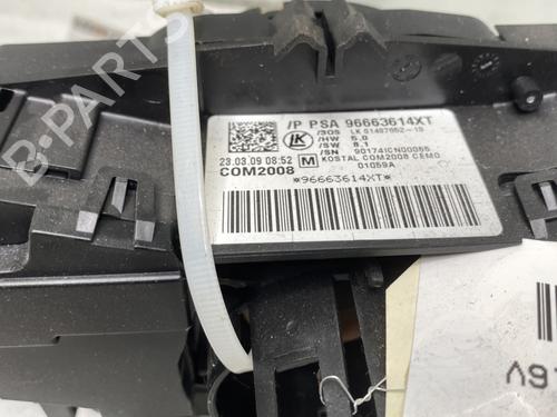 Steering column stalk PEUGEOT 3008 I MPV (0U_) 1.6 HDi | BP28279869I23