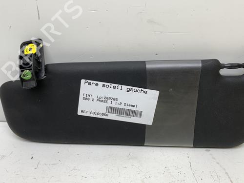 Used Left sun visor FIAT 500 (312_) 1.3 D Multijet (312AXB1A) (75 hp) 20008833