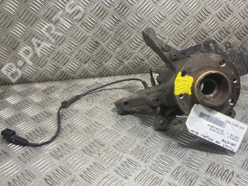 Used Left front steering knuckle RENAULT CAPTUR I (J5_, H5_) 1.5 dCi 90 (J5N4, J5M5, J5MW, J5M6, J5AL, J5AJ) (90 hp) 21490813