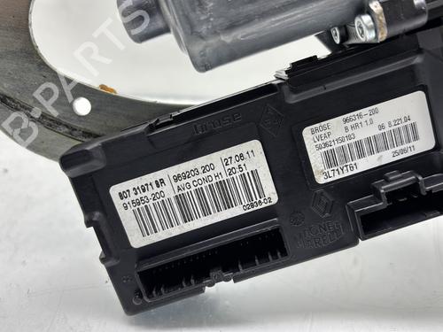 Front left window mechanism RENAULT SCÉNIC III (JZ0/1_) 1.6 dCi (JZ00, JZ12) | BP29507808C22 