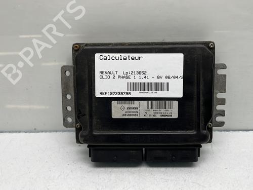 Centralina motore RENAULT CLIO II (BB_, CB_) 1.4 (B/CB0C, B/CB0S) (75 hp) 22314761