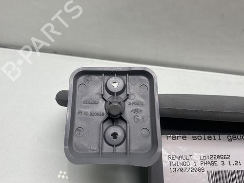 Used Left sun visor Left sun visor RENAULT TWINGO I (C06_) 1.2 16V (C060) (60 hp) 26496012 26496012