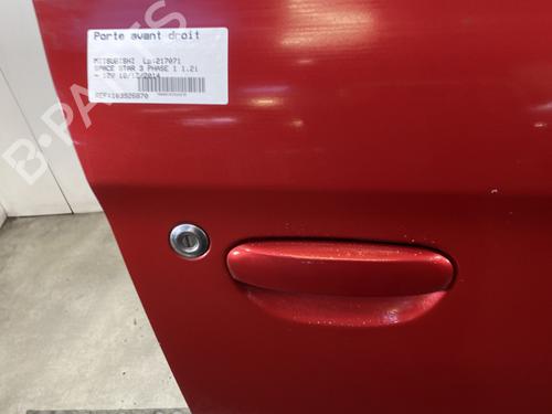 Right front door MITSUBISHI MIRAGE / SPACE STAR VI Hatchback (A0_A) 1.2 (A03A) | BP24821809C3 