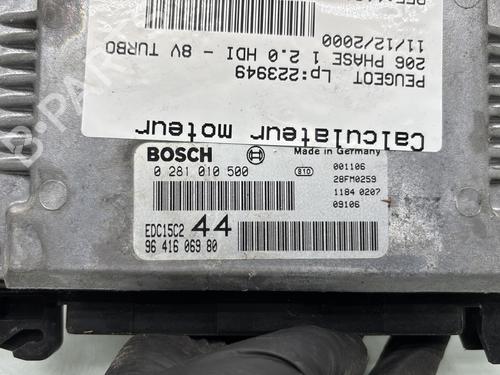 Engine control unit (ECU) PEUGEOT 206 Hatchback (2A/C) 2.0 HDI 90 | BP29724822M57 