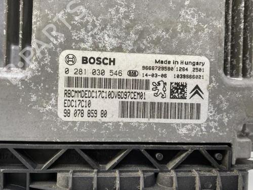 Motorstyringsenhet PEUGEOT 2008 I (CU_) 1.6 HDi (92 hp) 21192900