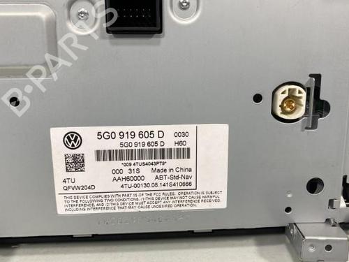 Radio VW GOLF VII (5G1, BQ1, BE1, BE2) 2.0 TDI | BP19964004E6 