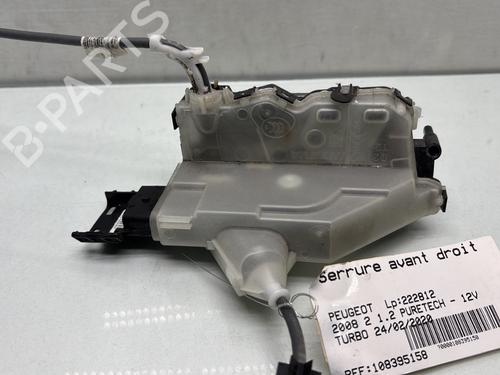 Front right lock PEUGEOT 2008 II (UD_, US_, UY_, UJ_, UR_, UC_) 1.2 PureTech 130 (USHNS, URHNS) | BP28385327C97 