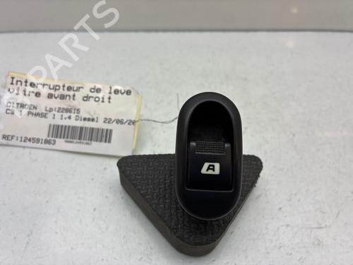 Used Right front window switch Right front window switch CITROËN C3 I (FC_, FN_) [2002-2013] 34257403 34257403