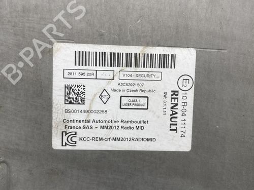 Radio RENAULT KANGOO Express (FW0/1_) 1.5 dCi 75 (FW07, FW10, FW04) | BP22201882E6 