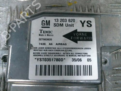 ECU airbags OPEL MERIVA A MPV (X03)  | BP20028972M53 