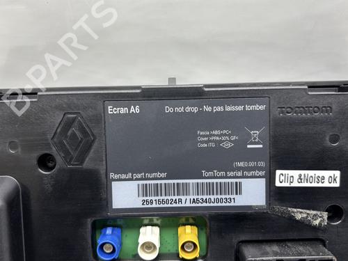 Display monitor RENAULT CLIO III (BR0/1, CR0/1) 1.5 dCi (C/BR0G, C/BR1G) | BP30791434C48 