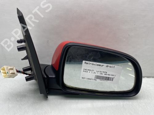 Used Right mirror CHEVROLET AVEO / KALOS Hatchback (T250, T255) 1.2 (84 hp) 24294957
