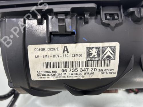 Display monitor PEUGEOT 308 I (4A_, 4C_) 1.6 HDi | BP29939492C48