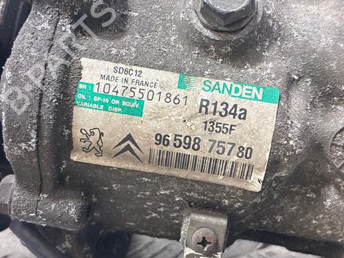Used AC compressor AC compressor PEUGEOT 308 I (4A_, 4C_) 1.6 HDi (90 hp) 39653771 39653771