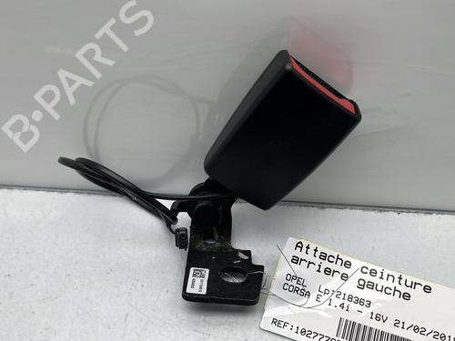 Used Seat buckle OPEL CORSA E (X15) 1.4 (08, 68) (90 hp) 26715243