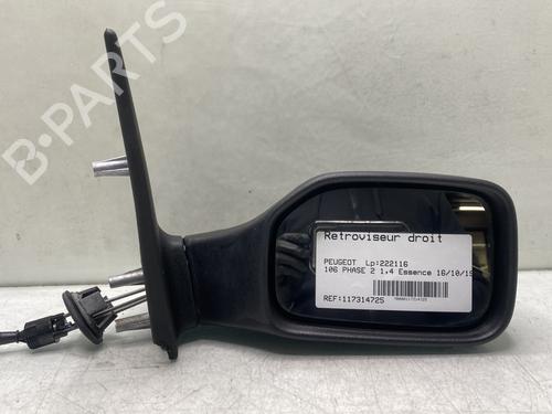right-mirror-peugeot-106-ii-1a_-1c_-1996-1997-1998-1999-2000-2001-2002-2003-2004-2005-32314609 main image