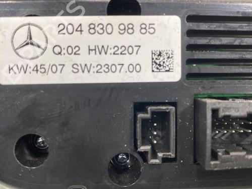 Climate control MERCEDES-BENZ C-CLASS (W204)  | BP19993287I5 