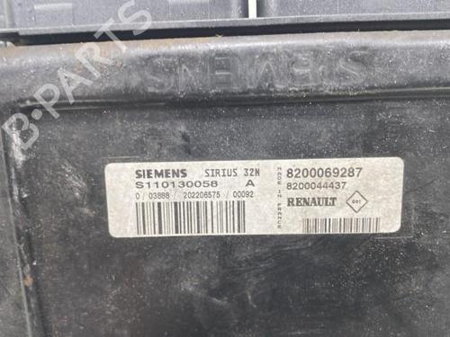 Engine control unit (ECU) RENAULT CLIO II (BB_, CB_)  | BP21196965M57 