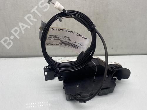Front left lock PEUGEOT 207 (WA_, WC_) 1.4 HDi 9135V6