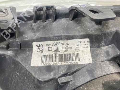 Right headlight PEUGEOT 307 Break (3E) 1.6 HDi 110 | BP31134852C29 