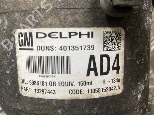 Used AC compressor AC compressor OPEL ZAFIRA / ZAFIRA FAMILY B (A05) 1.7 CDTI (M75) (110 hp) 27570176 27570176